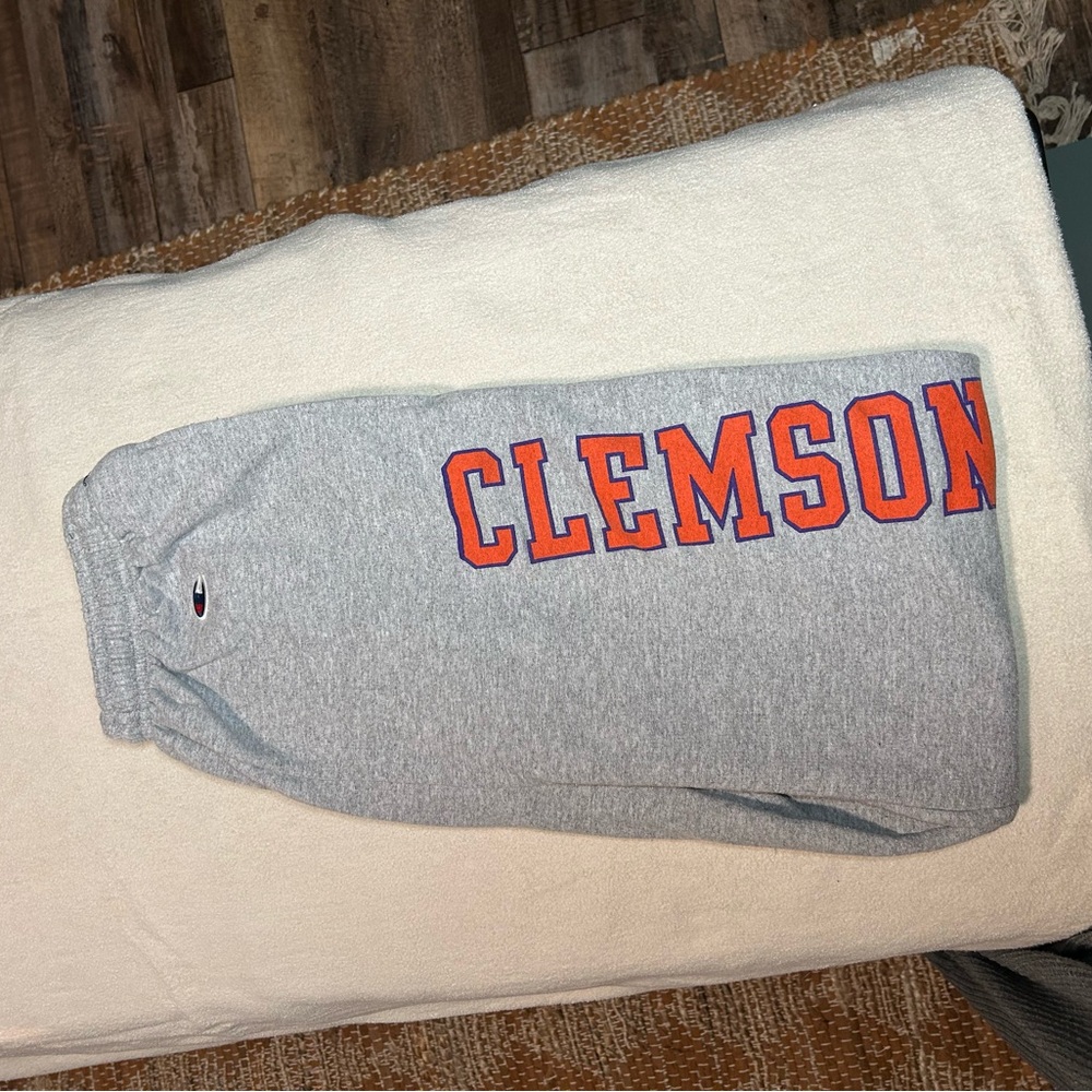 Gray Clemson Sweatpants